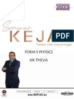 Seminar Kejar Form 5 Physics MR Theva 22.06.2023