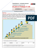 Actividad Pedagogica de Refuerzo Escolar 2 - Ept 5° - 2023