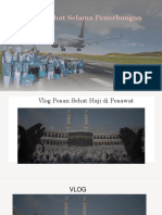 Sehat Selama Penerbangan, Lingkungan Dan PFR Haji