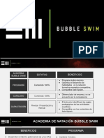 Presentación Bubble Swim 2023