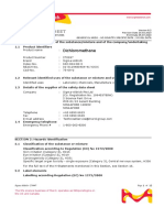 Safety Data Sheet: Dichloromethane