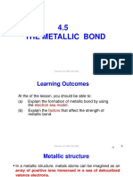 4.5 Metallic Bond