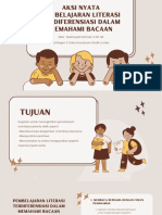 Aksi Nyata Pembelajaran Literasi Terdiferensiasi Dalam Memahami Bacaan