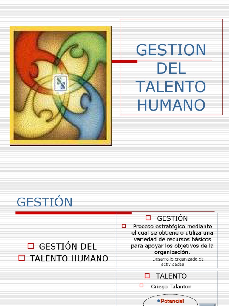 Optimización de la Gestión del Talento Humano | PDF | Gestión de ...