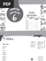 Haciendo Ciencia 6 Tinta Fresca Guia Docente