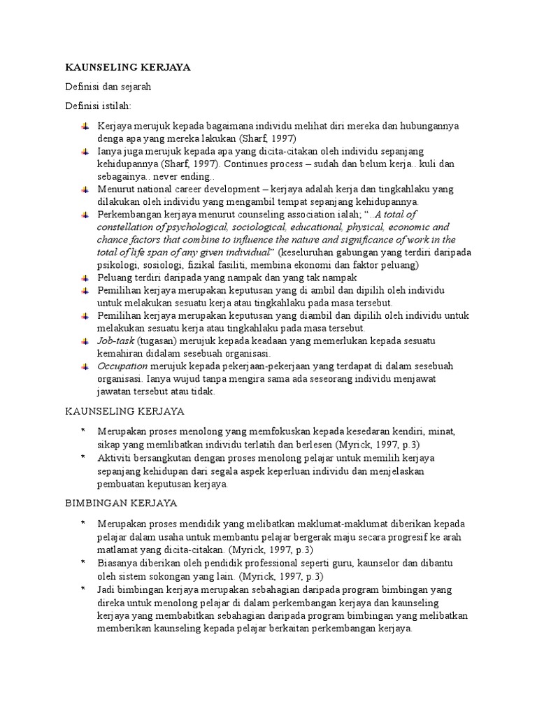 Topik 1 Pengenalan Profession Kerjaya Pdf