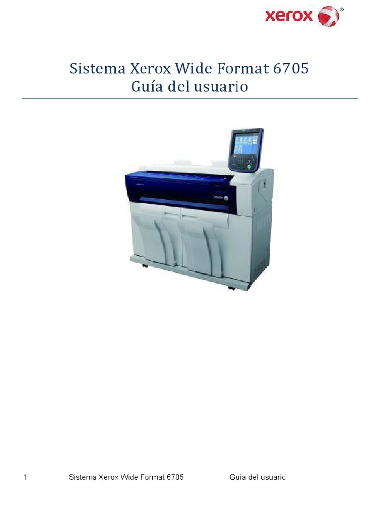 Xerox WF 6705 User Guide ES | PDF | Enchufes y tomas de corriente ...
