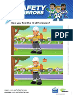 Safety Heroes Spot The Difference