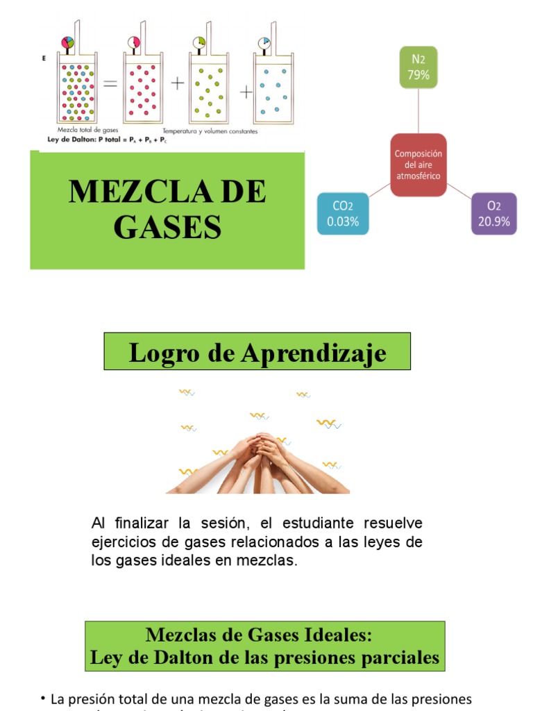 Mezcla de Gases | PDF | Vapor | Gases