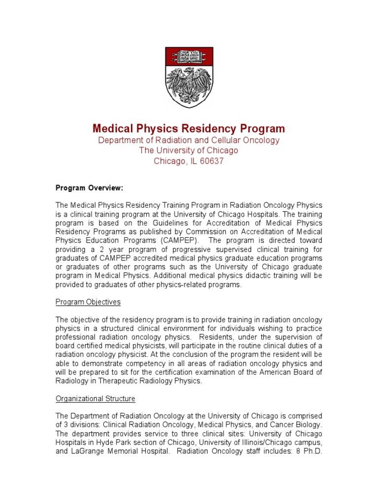 Medphys Res Brochure Download Free PDF Medical Physics Radiation