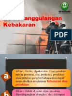 k3 Penanggulangan Kebakaran 10 Juli 2019