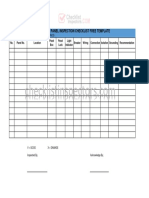 Electrical Panel Inspection Checklist Free Template