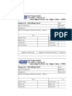 Staff Gatepass Format