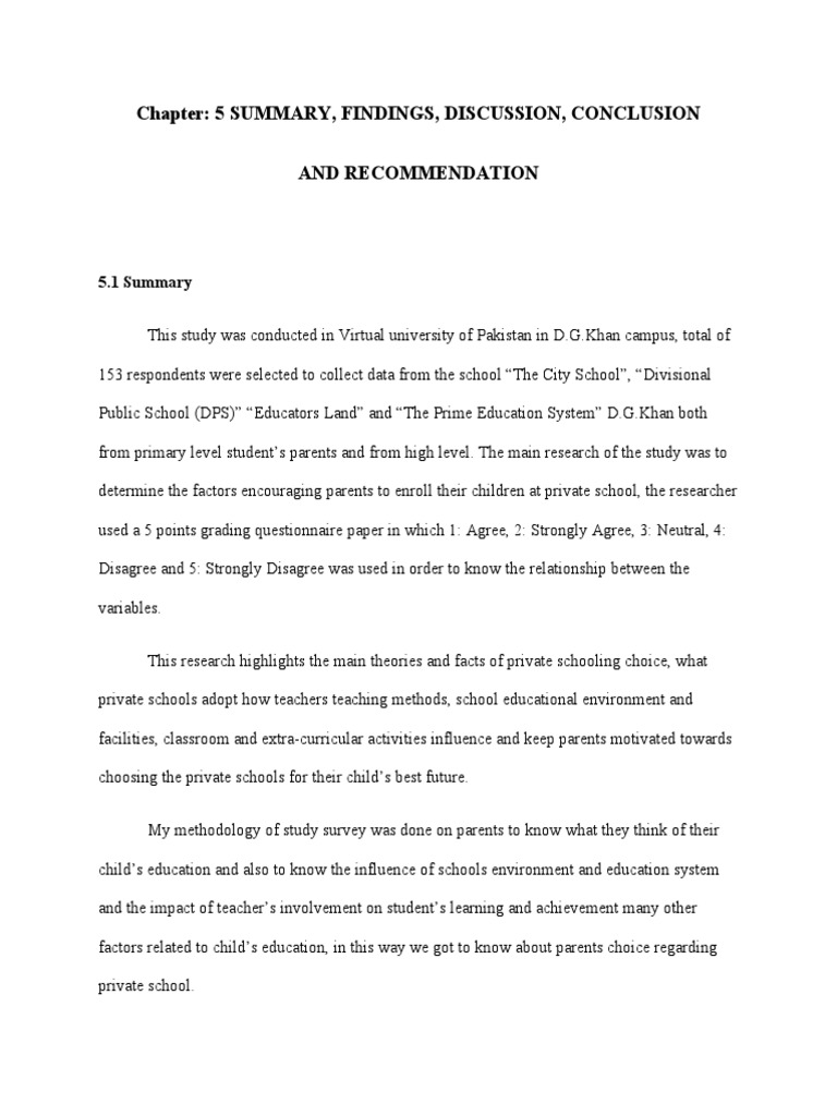 Chap 5 SUMMARY For VU Education PDF Teachers Schools