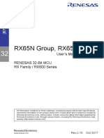 RX65N RX651 Group HM Rev2.10 Oct2017