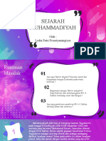 Aik III Sejarah Muhammadiyah