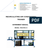 02 - Rad-Rac-A Recirculating Air Cond Trainer Exp Man LT 10002 - Politeknik