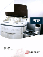 Mindray BS-300 Auto Chemistry Analyzer Brochure