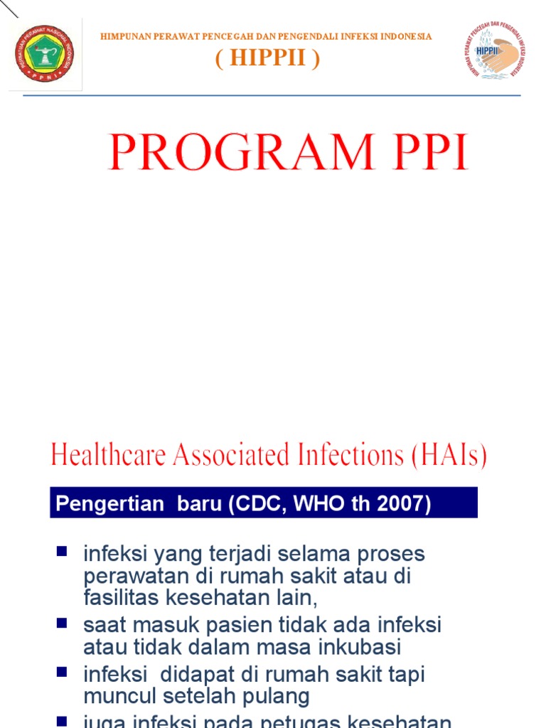 Pencegahan Infeksi di Fasilitas Kesehatan | PDF | Pengembangan Diri ...