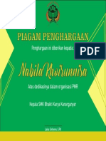 Piagam Organisasi PMR