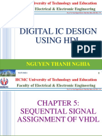 Chapter 5 - Sequential Signal Assigements of VHDL
