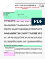 Experiencia de Aprendizaje 04 - Ciclo Vi - 3ero y 4to y 5to - Arte y Cultura - 2023