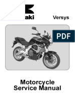 Kawasaki Versys Service Manual