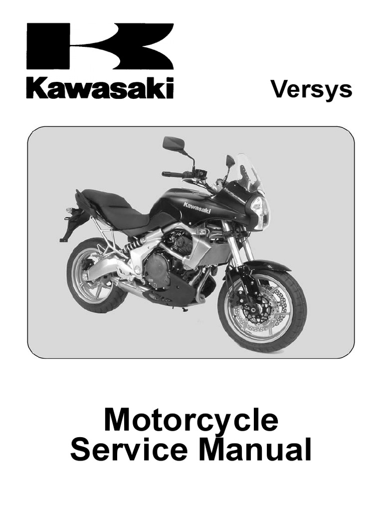 2020 KAWASAKI VERSYS 650 SERVICE MANUAL PDF intelligence overview