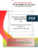 RPP Kelas 1 Tema 6