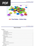 Asc Timetables en L4