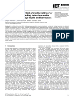 IET-PEL - Modulation and Control of Multilevel Inverter For An Open-End Winding Induction Motor With Constant Voltage Levels and Harmonics