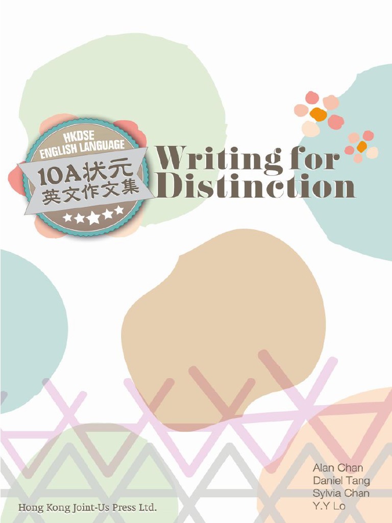 Writing For Distinction (HKDSE) - Sample | PDF