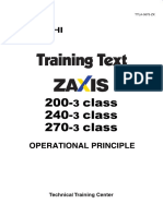 Hitachi Zaxis 200 240 270 3 Class Training Text Operational Principle