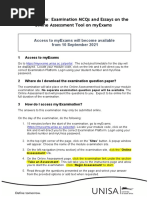 Ios2601 Student Guideline For MCQ Exams 20201