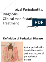 Lecture - 6-6 - Acute Apical Periodontitis Diagnosis Clinical Manifestations Treatment