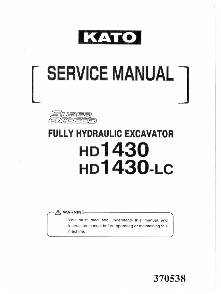 HD1430 Service Manual | PDF