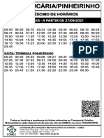 h11 Araucaria Pinheirinho Horario Du 270921