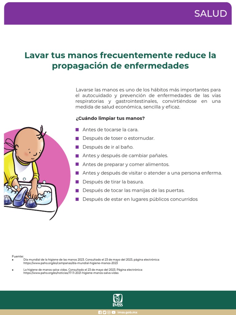 Lavado Manos | PDF | Lavado de manos | Ciencias de la Salud