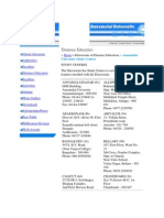 Annamalai University Study Centres Details