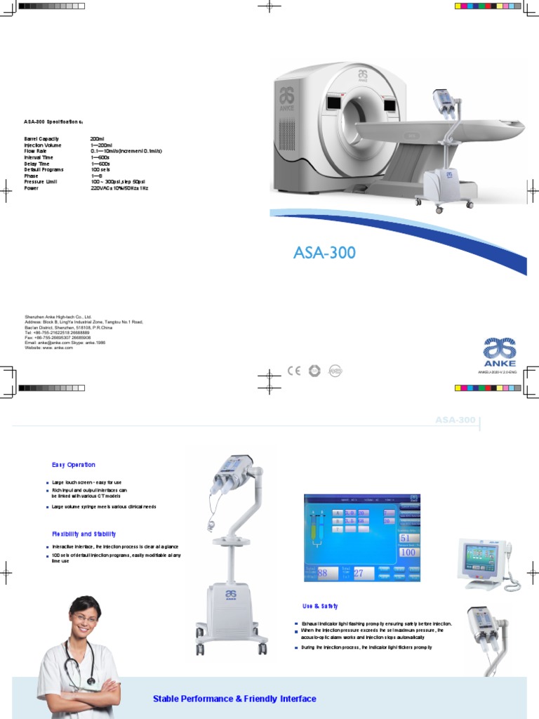 ASA-300 Injection System Overview | PDF