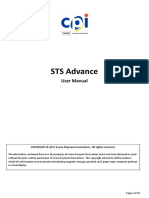 STS Advance User Manual