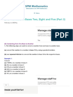 2.1.3 Numbers in Bases Two, Eight and Five (Part 3) - SPM Mathematics