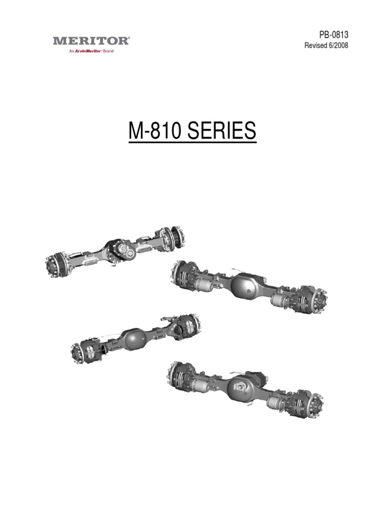 Arvin Meritor Axle PDF Axle Screw