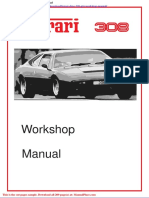 Ferrari Dino 308 Gt4 Workshop Manual