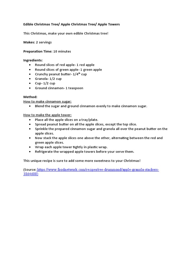 DTC 2021 December Recipe Apple Granola Stackers PDF