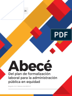 Abecé - Plan para La Formalización Laboral en El Sector Público