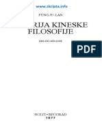 Fung Ju Lan Istorija Kineske Filozofije