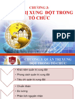 CHƯƠNG 3 Quản trị xung đột trong tổ chức