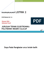 Pertemuan Ke-14 Daya Pada RLC