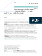 Cost of Hospital Management of Clostridium Difficile Infection in United States - A Meta-Analysis and Modelling Study
